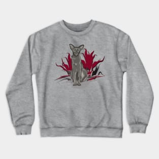 Oriental cat Crewneck Sweatshirt